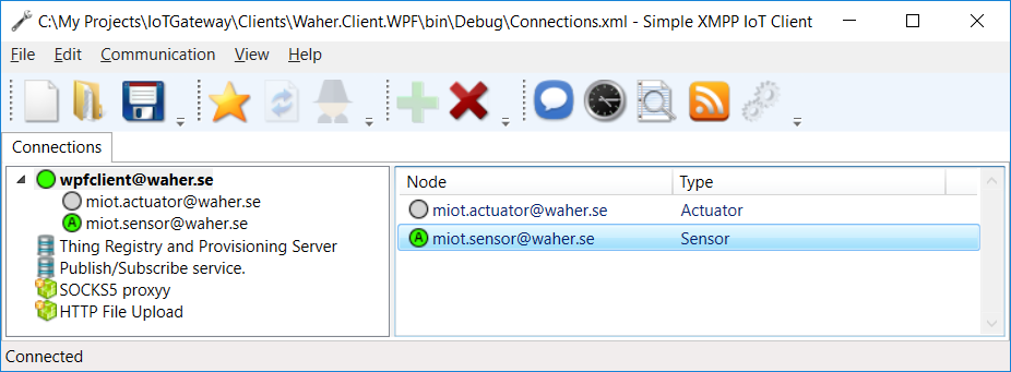 Connect to devices